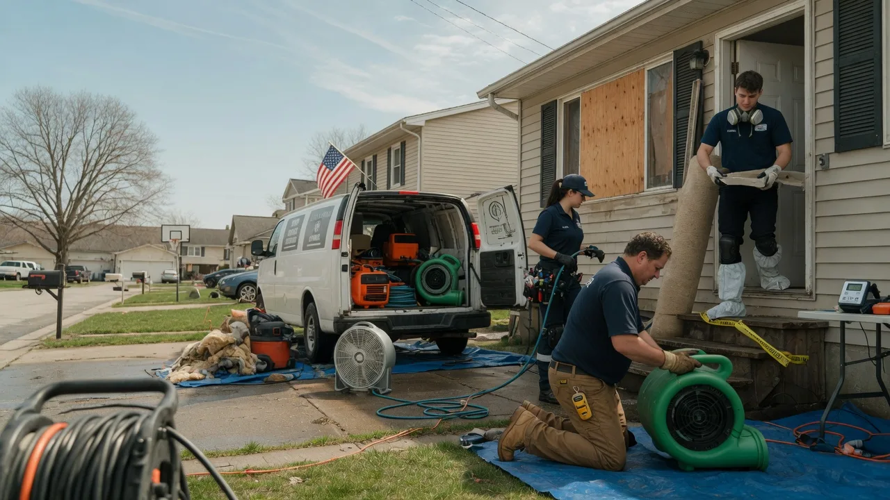 Water Damage Restoration in Granville, OH near me